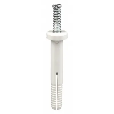 OEM Anchor Rivet: 1/4 in Dia - Nylon Removable Nail Drive Anchors