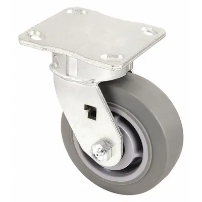OEM Plate Caster: Debris-Resistant - Light-Duty General-Purpose Kingpinless Plate Casters