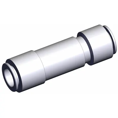 SMC Pneumatic Check Valve: Straight, 12 mm Tubing, 12 mm Tubing - Pneumatics