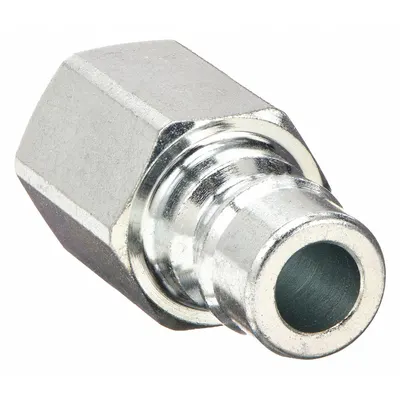 SNAP-TITE Hydraulic Quick Connect Hose Coupling: 1/4 in Coupling Size, Steel, Buna - EA Series Hydraulic Quick-Connect Coupling Plugs