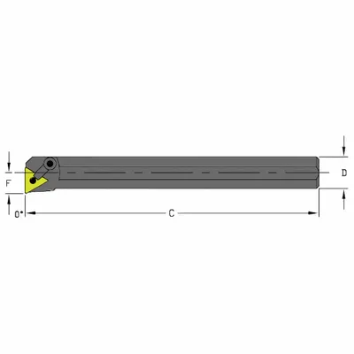 ULTRA-DEX USA S24U MTFNR4 Indexable Boring Bar - Indexable Boring Bars