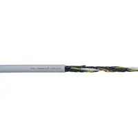 CHAINFLEX Control Cable: 16 AWG, 18 Conductors, 25 ft, PUR Jacket, 1,000 V (MPN CF77-UL-15-18-25)