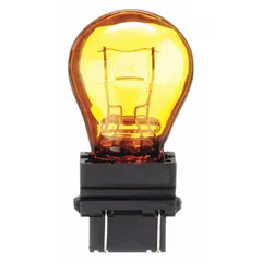 W2.5x16 Wedge Base Lamp, S8, Amber, 14V AC, 3057NA-2PK