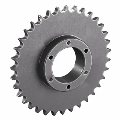 TSUBAKI Sprocket: For 60 Chain, 35 Teeth, 8.367 in Pitch Dia, 8.78 in Outside Dia - Size 60 Bushed-Bore Roller Chain Sprockets