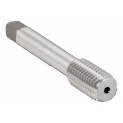 This CLEVELAND thread-forming tap is made from high-speed steel and features a bottoming chamfer for blind hole applications. It is rated H7 / 2B-3B for precise thread class control. Suitable for forming internal threads in ductile materials such as aluminum, brass, and low-carbon steel, it is commonly used in automotive, aerospace, and general manufacturing.