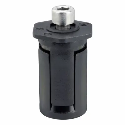 OEM Bolt-Hole Caster Expanding Mounting Stem for Round Tubing - Bolt-Hole Caster Expanding Mounting Stems for Round Tubing