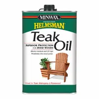 MINWAX Sealer: Finish, Exterior/Interior, Oil, 1 qt Container Size, Wood, Clear, Clear (MPN 671004444)