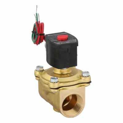 REDHAT Solenoid Valve: 2-Way, Normally Closed, 1 1/4 in Pipe Size, 120V AC, High Flow - 2-Way/2-Position, Normally Closed Solenoid Valves