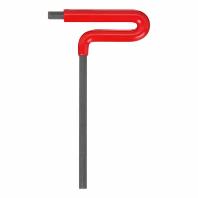 JONARD TOOLS Hex Key: 0 Ball Ends, 5/16 in Tip Size, SAE, Long, Alloy Steel, Black Oxide - T-Shaped Dual-Tip Security Hex Keys