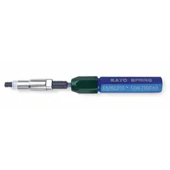 Steel extraction tool for removing damaged or worn helical inserts from threaded holes. Compatible with coarse, right-hand thread helical inserts made of 18-8 stainless steel in inch sizes. Overall length 8 inches.