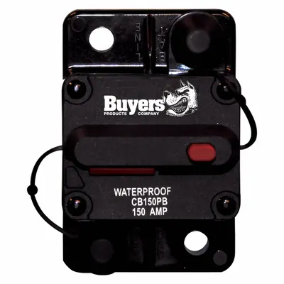 BUYERS PRODUCTS CB150PB Surface Mount Automotive Circuit Breaker - Surface Mount Automotive Circuit Breakers