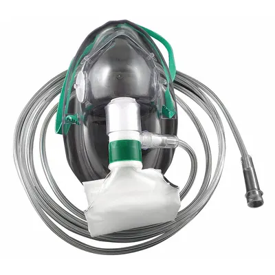MEDSOURCE Non-Rebreather and Oxygen Mask: PVC - Non-Rebreather Masks