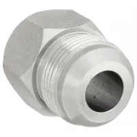 Hydraulic Hose Adapter: 5/8 in x 3/4 in Fitting Size, Female x Male, JIC x JIC, Rigid, Straight (MPN 2215-10-12s)