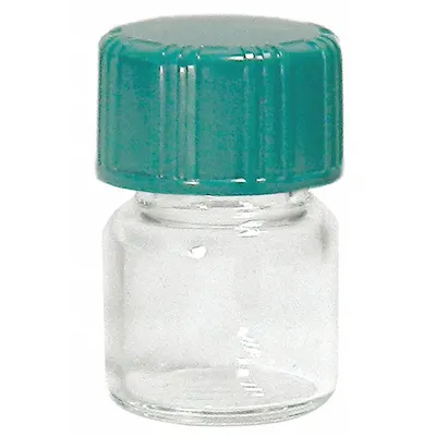 QORPAK Sample Vial: 1.85 mL, Includes Closure, Thermoset, 14.65 mm Body Dia, Square - Glass Sample Vials