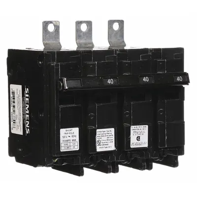 SIEMENS B34000S01 B Series Bolt-On Miniature Circuit Breaker - B Series, Bolt-On Siemens Miniature Circuit Breakers