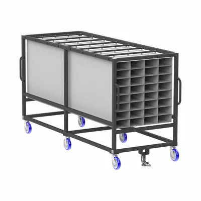 VALLEY CRAFT EP3531-500 Small Parts Compartmented Cart - Small Parts Compartmented Carts