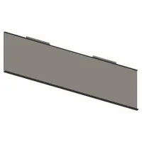 Wall Mounting Plate: 1/2 in x 44 3/4 in (MPN 40LWD042WMP-WH)