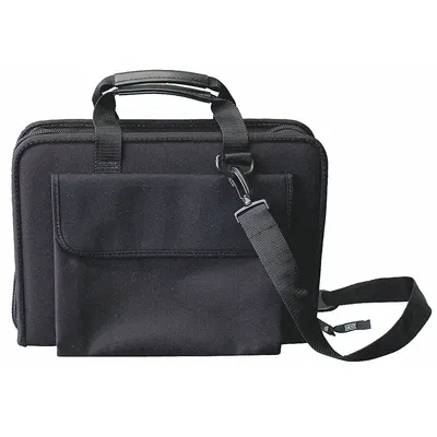 PLATT 669ZT Nylon Wide-Mouth Tool Bag, Black, 50 Pockets - Nylon Wide-Mouth Tool Bags