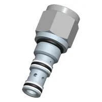 BUCHER HYDRAULICS Cartridge Valve: Screw-In, Screwdriver Adjustment, C08-25 Valve Cavity Size, LCEF (MPN LCEF-08-N-F-F-0-100)