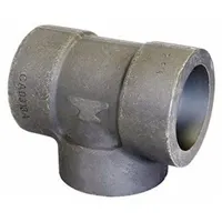 ANVIL Metal Pipe Tee: Tee, Steel, 3/4 in x 3/4 in x 3/4 in, Class 6000 (MPN 0362610107)