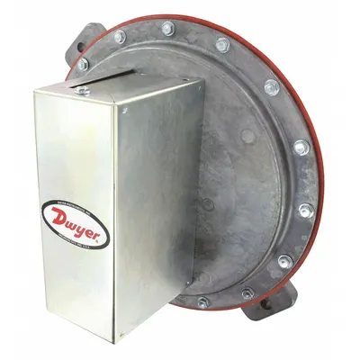 Dwyer Pressure Switch: Adj, 0.5 in wc to 6 in wc, SPDT, 1/8 in Sample Line Connection Size - Adjustable Set-Point Air Pressure Switches