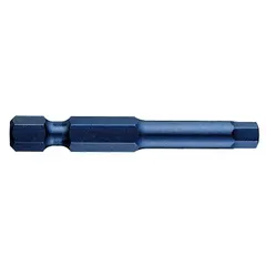 This 5-pack of hex impact bits features a 3/16 in imperial hex head with a standard hex shank. Designed for use with impact drivers, these bits are suitable for driving fasteners in applications requiring high torque, such as construction and automotive repair.