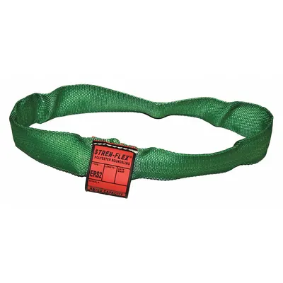 STREN-FLEX Round Sling: Type 5, Polyester, Nylon, 10 ft Sling Lg - Endless Round Slings