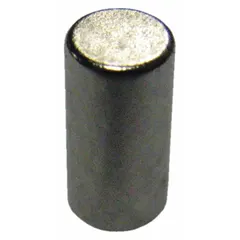 Neodymium disc magnet, Type 35, with 1/8 in outside diameter and 0.25 in thickness. Provides a maximum pull force of 0.35 lbf. Suitable for holding, positioning, and retrieving ferrous parts in industrial settings such as machining, material handling, and instrumentation.
