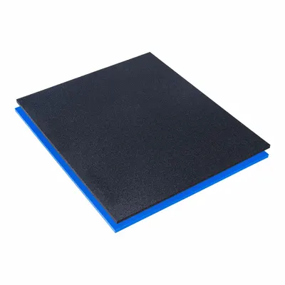 5S SHADOW FOAM Toolbox Foam: Black/Blue, 16 5/8 in Overall Wd, 22 1/4 in Overall Lg - Tool Storage Foam Inserts