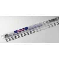 Magnesium filler rod for TIG welding applications. Provides as-welded tensile strength of 44 ksi, yield strength of 30 ksi, and Brinell hardness of 60 BHN. Suitable for repair and fabrication of magnesium components