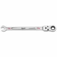 MILWAUKEE Combination Wrench: Chrome Vanadium Steel, Chrome, 9/32 in Head Size, 5/8 in Overall Lg (MPN 45-96-9809)