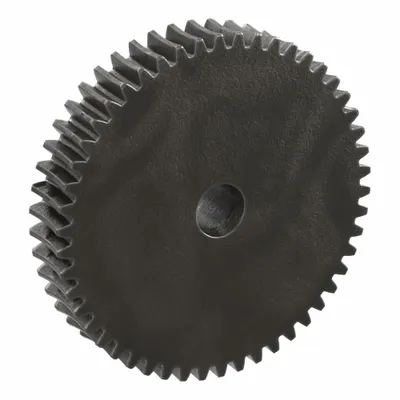 KHK GEARS Worm Wheel: Reduction Ratio 50, Module m 1.5, Right Hand, 20° Pressure Angle - Metric Worm Wheels