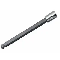 SK PROFESSIONAL TOOLS Socket Bit: 3/8 in Drive Size, Ball Hex Tip, 3/8 in Tip Size, SAE (MPN 45942)