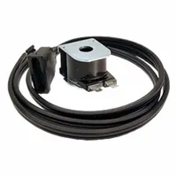 Solenoid coil for heat pump and refrigeration systems. Operates at 277V AC. Compatible with V6 series valves. Used to control refrigerant flow in HVAC applications