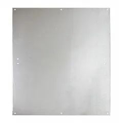 Access panel providing a removable cover for HVACR equipment. Facilitates maintenance access to internal components such as filters, coils, or controls. Commonly used in commercial and industrial heating, ventilation, air conditioning, and refrigeration systems.