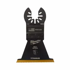 Open-back universal OIS mounted blades for flush cutting. Each blade has an overall length of 3-11/16 in. Suitable for cutting PVC materials in tight spaces. Sold as a 10-pack.