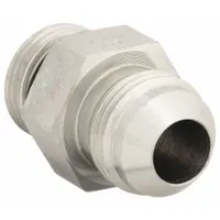 Hydraulic Hose Adapter: 1/2 in x 1/2 in Fitting Size, Male x Male, ORB x JIC, Rigid, Straight (MPN 202702-8-8S)