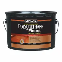 MINWAX Finish: Varnish, Interior, Oil, 2.5 gal Container Size, Wood, Satin, Clear, Transparent (MPN 130350000)