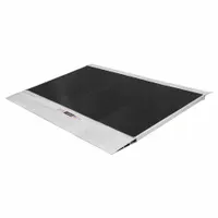 Grit Coat Container Ramp: 48 in Overall Lg, 63 in Overall Wd, 12,000 lb Load Capacity, Coated Grit (MPN Q9995)