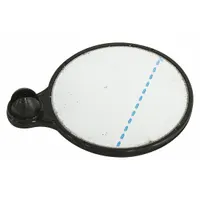MAG-MATE Inspection Mirror: 2 1/4 in W Mirror Size (MPN IMS123RS)