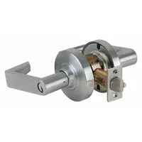 SCHLAGE Door Lockset: Storeroom Lever Locksets, Chrome, ADA Compliant (MPN ND80PD RHO 626 C123)