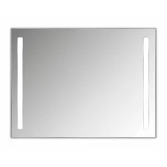 WINGITS Bathroom Mirror: Rectangular, Glass, 36 in Overall Ht, 48 in Overall Wd, 1 1/2 in Overall Dp (MPN WMR4836LED). Key specifications — attr1325493: WINGITS; attr1348774: Front; attr1348772: Beveled Edge; attr1325491: Yes.