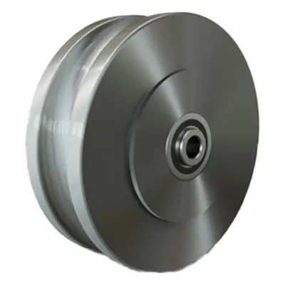 HAMILTON Track Wheel: 6 in Wheel Dia., 2 in Wheel Wd, 1,875 lb Load Capacity - U-Groove Wheels