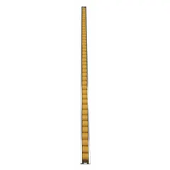 Replacement roller for Vestil flow racks. 48-inch length. Fits models FLOW-4-3, FLOW-4-4, and FLOW-4-5. Used in gravity-fed carton or tote picking systems to facilitate smooth movement along the rack.