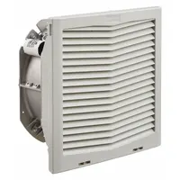 NVENT HOFFMAN Axial Fan: 159 cfm Airflow @ 0.000 in SP, 12 13/16 in Ht, 6 3/8 in Dp, Terminals, IP55 (MPN HF1326414R)