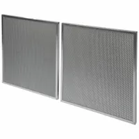Replacement spark arrestor filter for the K2751-9 Lincoln Downdraft Table. Captures sparks generated during welding or cutting operations to reduce fire risk and protect downstream filtration components in industrial fabrication environments