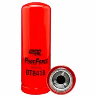 BALDWIN FILTERS Hydraulic Filter: Hydraulic Fluid, 2-12 Thread Size, Spin-On, 3 1/8 in Outside Dia (MPN BT8418)