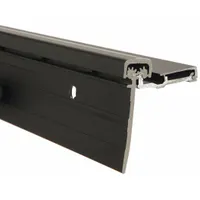 NATIONAL GUARD Piano Hinge: Aluminum, 83 in Leaf Ht, 1 15/16 in Leaf Wd, Screw-On (MPN HD5400DKB-83)