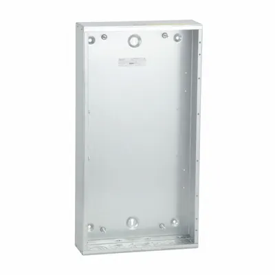SQUARE D Panelboard Enclosure: 38 in Lg, 1, 42 Spaces, 225 A Amps, Steel, NQ42L2/NQ42L2C - Enclosure Boxes for Square D NQ Series Panels