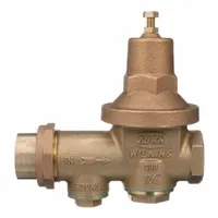 WILKINS Water Pressure Reducing Valve: FNPT x FNPT, 1 1/4 in Pipe Size, Cast Bronze, 8 in Overall Ht (MPN 114-600XLHR)
